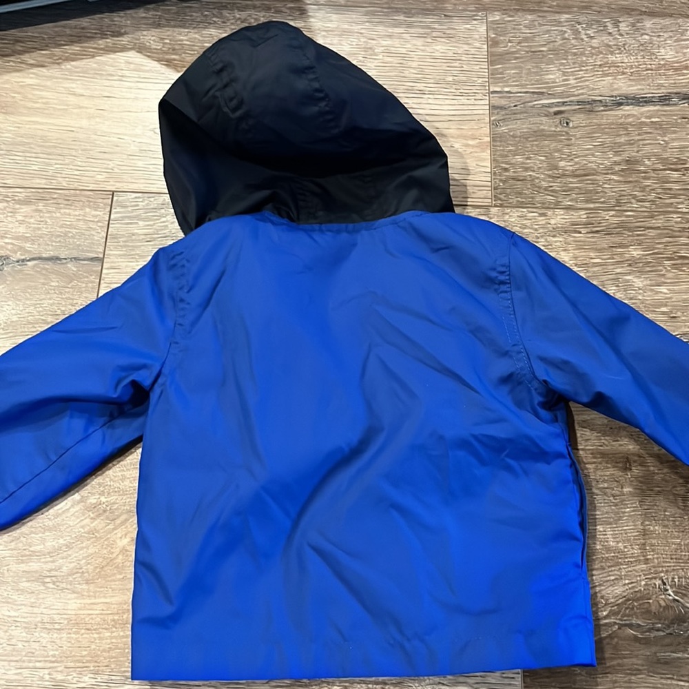 Gymboree Blue Windbreaker Jacket Size 6-12 Months! - Picture 2 of 3